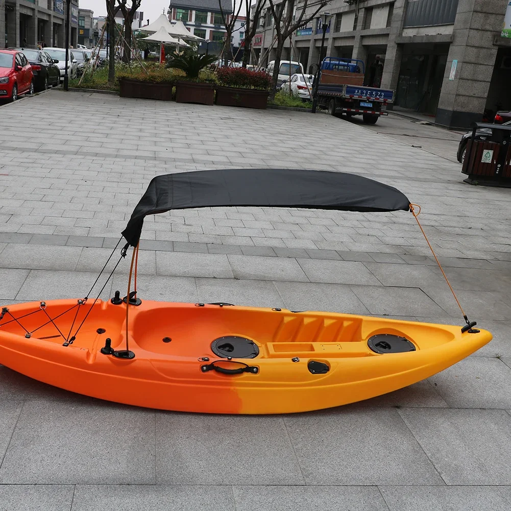 Fishing Kayak Cart - POTEAX Single Kayak Canoe Awning Fishing