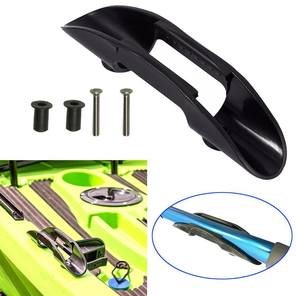 Black Canoe Boat Deck Mount Ma - Fishing Kayak Paddle 评论和价格