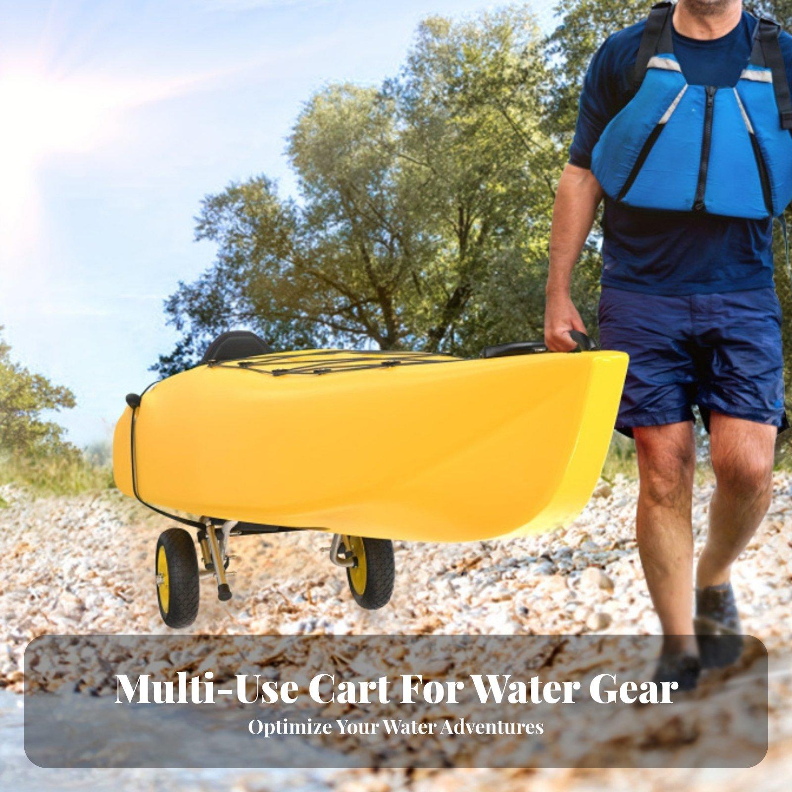 Multi Terrain Foldable Kayak C - Fishing Kayak Cart 评论和价格